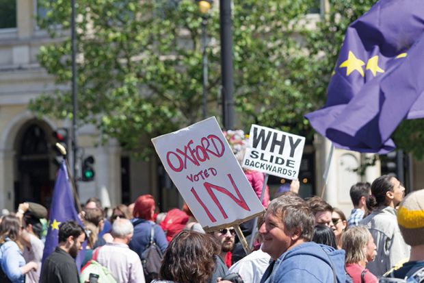 Oxford voted in demonstrators