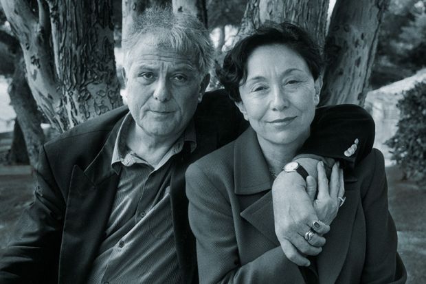 Philippe Sollers and Julia Kristeva, Cassis, France, 1998