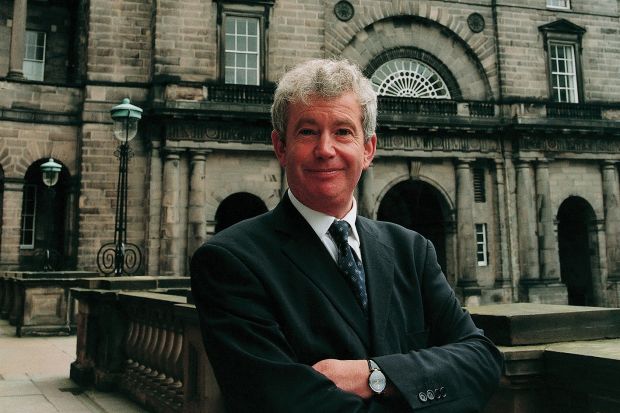 Sir Tim O'Shea, principal of the University of Edinburgh