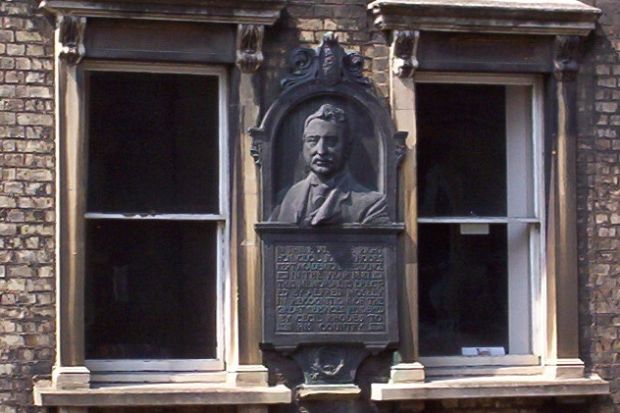 Rhodes Oxford plaque