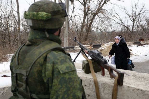 Solider in Ukraine