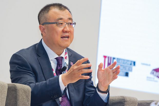 Tsinghua University vice-president and provost Bin Yang