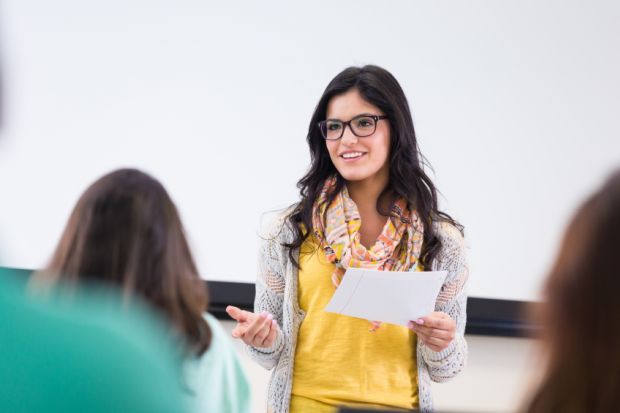 Student reading report speech