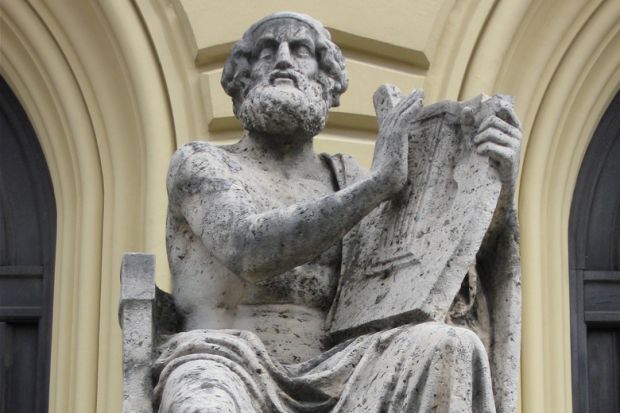 Statue of Homer, Bavarian State Library, Munich