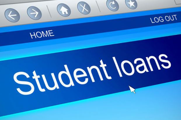 Student loans sign