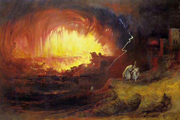 The Destruction of Sodom and Gomorrah by John Martin 1852