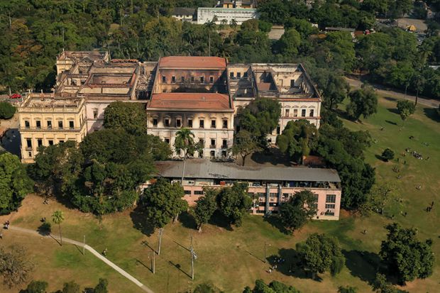 National Museum of Brazil destroyed by fire