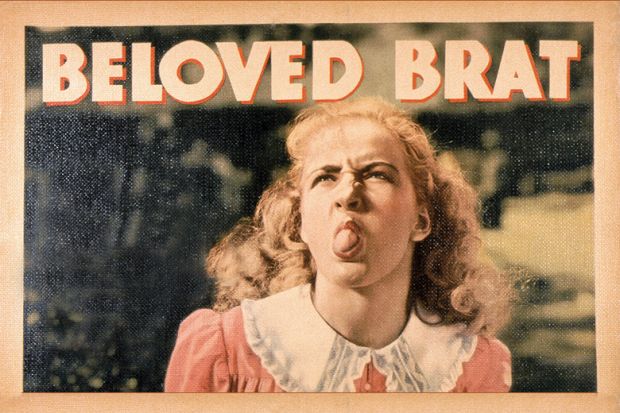 Beloved Brat, poster, Bonita Granville, 1938. 