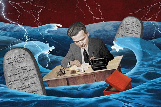 Ten commandments for influencing policymakers in turbulent times