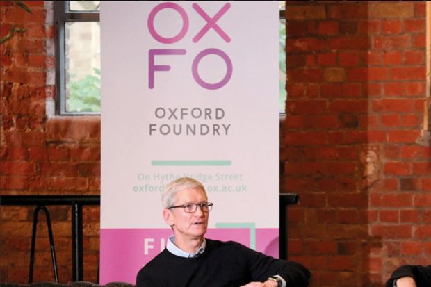 Tim Cook Oxford Foundry