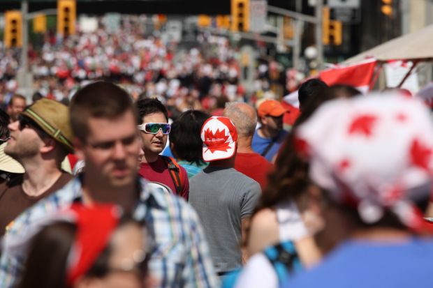 Tim Hortons Cap on Canada Day