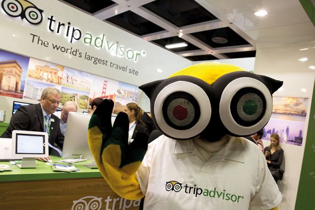 TripAdvisor owl mascot