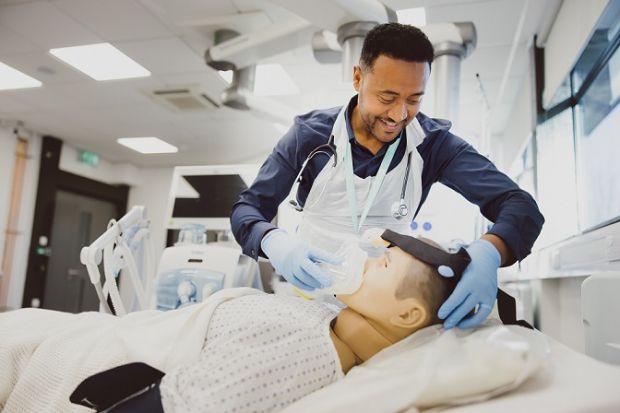 Nursing training at the University of East London