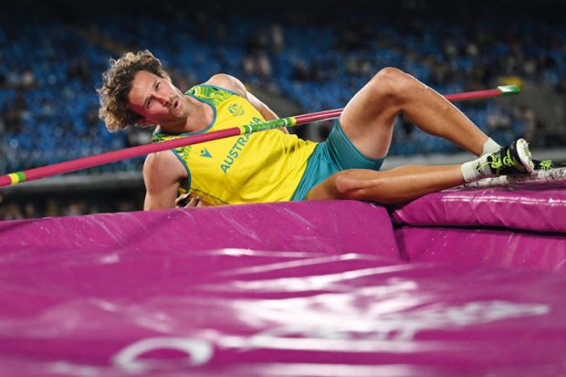 Australia's Kurtis Marschall fails his pole jump to illustrate Equity target ‘impossible’ for top-ranked institutions