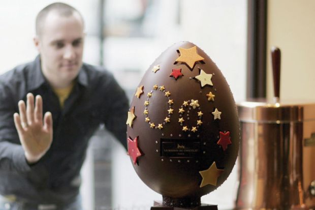  the world's finest chocolatier, unveils the UK's most expensive diamond encrusted chocolate egg as a metaphor for publishing paper in top journal costs about $1,000, says study