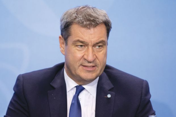Bavarian Governor Markus Soeder 