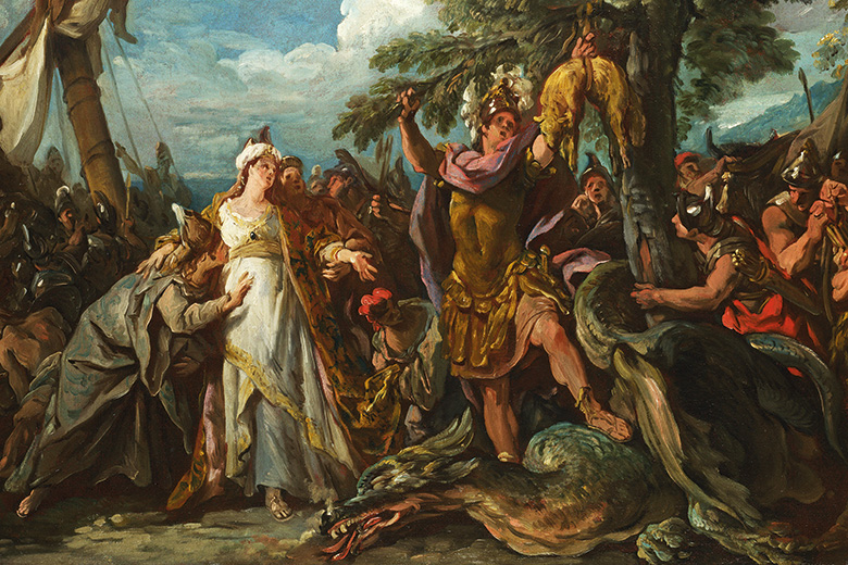 The Capture of the Golden Fleece painting, Jean François de Troy